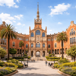 Visita al recinte modernista de Sant Pau